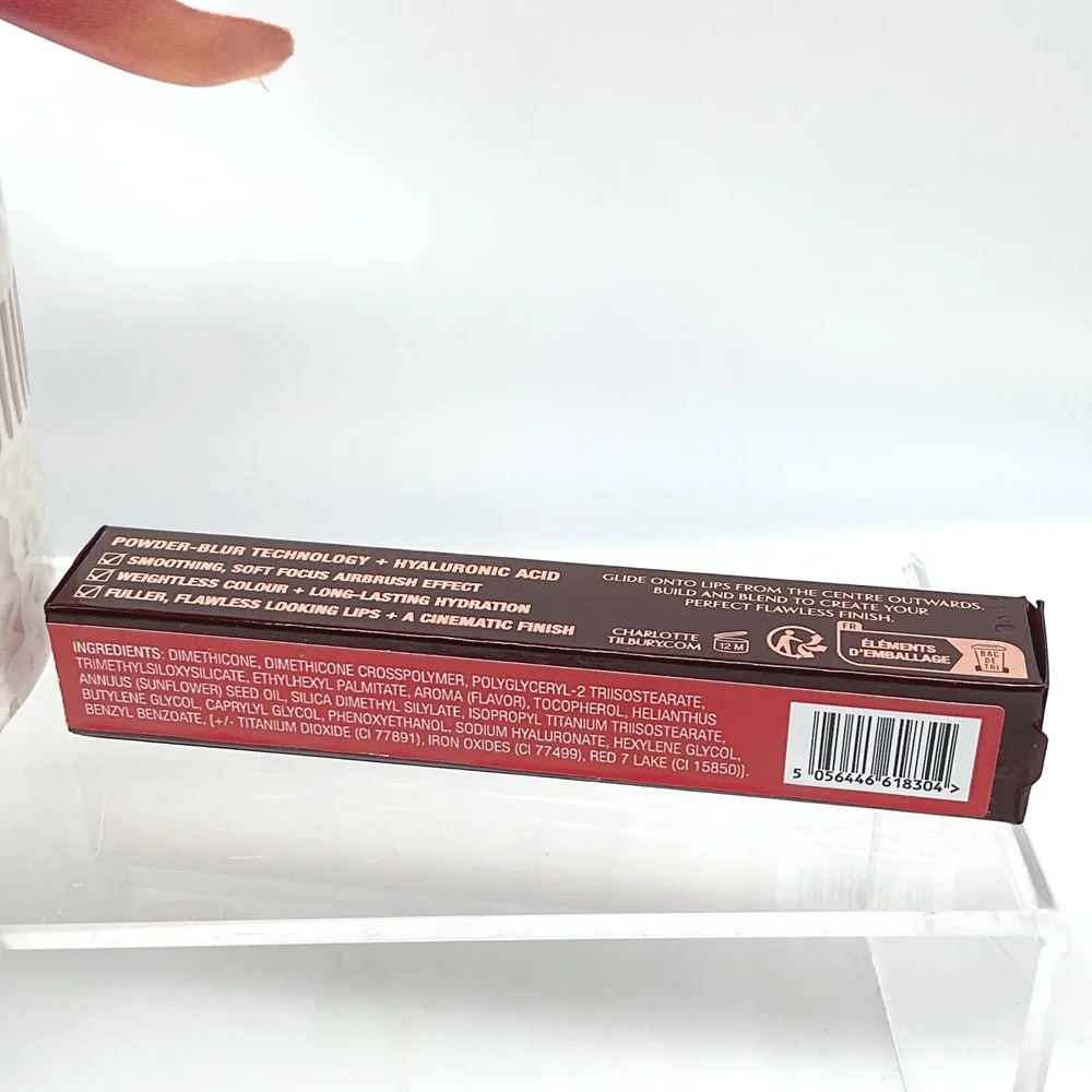 Charlotte Tilbury Air Brush Flawless Lip Blur Ruby Blur .22 oz.‎ New